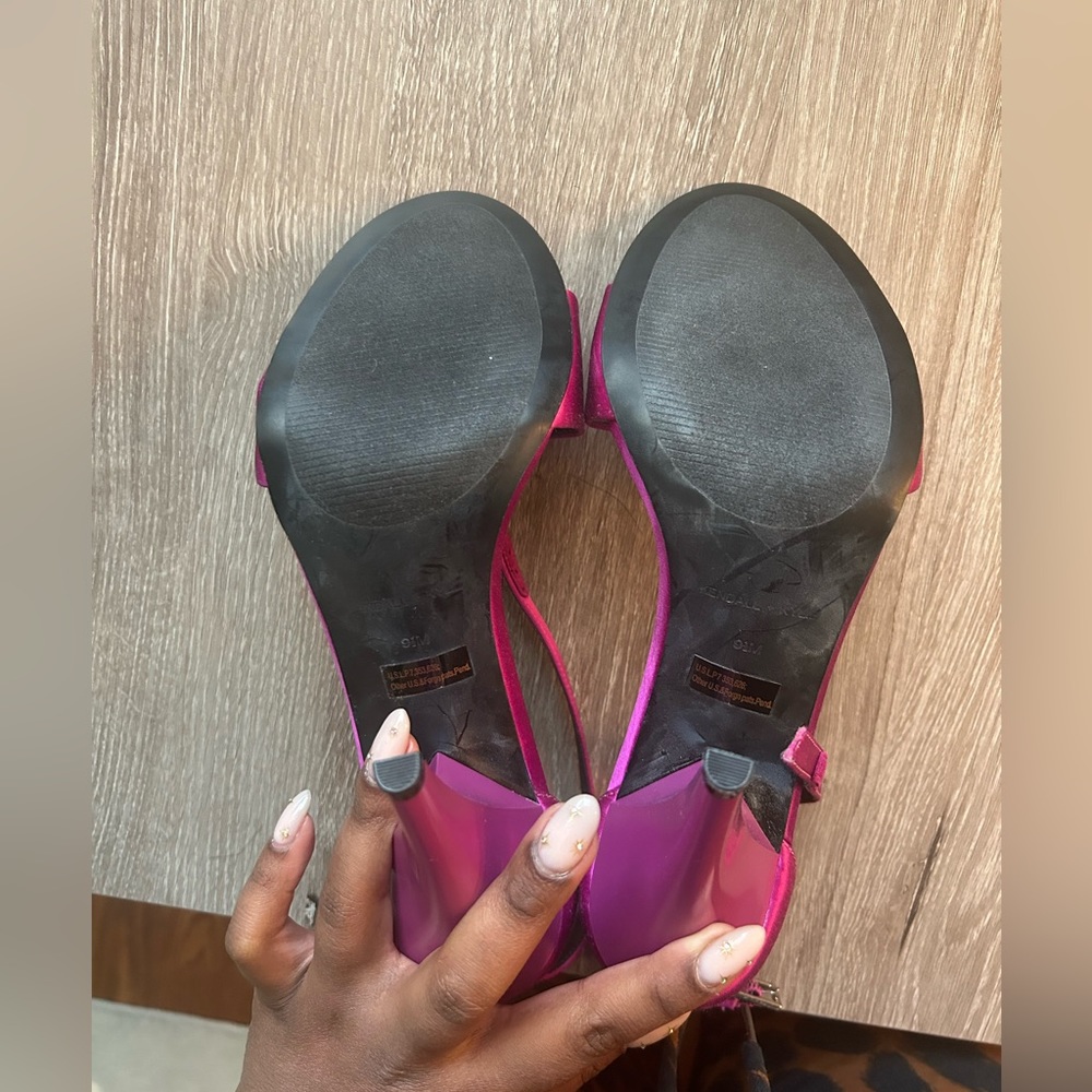 NWT Kendall & Kylie fuschia heels - Picture 2 of 5